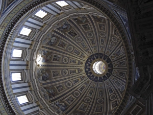 Convergence Prints: St. Peter basilica in Rome, Italy