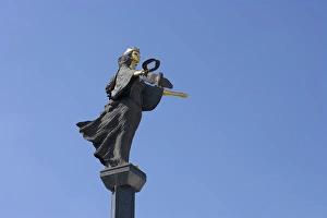 Images Dated 29th July 2005: St. Sofia (Sveta Sofia) statue erected in 2001, Sofia, Bulgaria