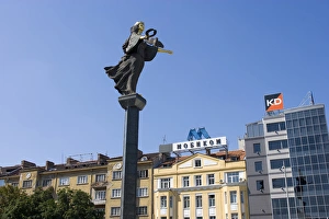 Images Dated 29th July 2005: St. Sofia (Sveta Sofia) statue erected in 2001, Sofia, Bulgaria