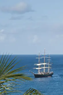Images Dated 17th February 2011: St. Vincent & The Grenadines. Stad Amsterdam clipper ship