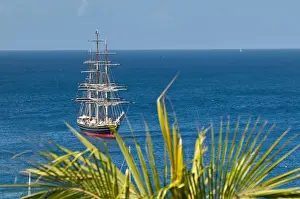 Anchor Prints: St. Vincent & The Grenadines. Stad Amsterdam clipper ship
