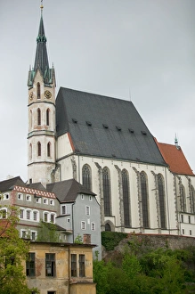 Images Dated 9th May 2004: St. Vit Church, Czech Republic, Ceske Krumlov, World Heritage Site