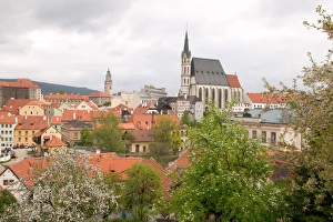 Images Dated 9th May 2004: St. Vit Church, Czech Republic, Ceske Krumlov, World Heritage Site