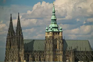 Images Dated 4th May 2004: St. Vituss Cathedral / Prague Castle, Czech Republic, prague