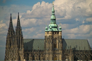 Images Dated 4th May 2004: St. Vituss Cathedral / Prague Castle, Czech Republic, prague