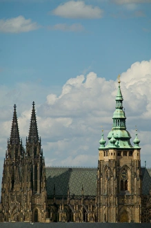 Images Dated 4th May 2004: St. Vituss Cathedral / Prague Castle, Czech Republic, prague