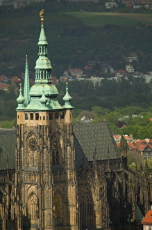 Images Dated 4th May 2004: St. Vituss Cathedral / Prague Castle, Czech Republic, prague