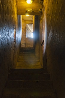 Basilica Prints: Stairs inside Campanile di Giotto, Florence (Firenze), UNESCO World Heritage Site
