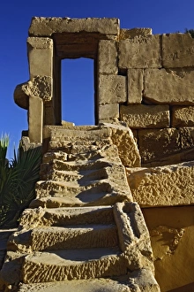 Images Dated 22nd November 2005: Stairway and door frame, Temple of Karnak, located at modern day Luxor or ancient Thebes