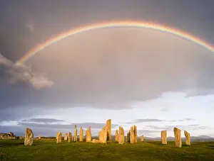 Standing Stones of Callanish (Callanish 1) on the Isle of Lewis in the Outer Hebrides