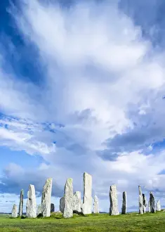 Standing Stones of Callanish (Callanish 1) on the Isle of Lewis in the Outer Hebrides