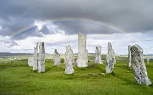 Images Dated 6th July 2014: Standing Stones of Callanish (Callanish 1) on the Isle of Lewis in the Outer Hebrides