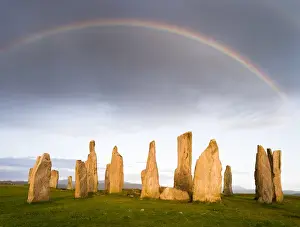 Images Dated 5th July 2014: Standing Stones of Callanish (Callanish 1) on the Isle of Lewis in the Outer Hebrides
