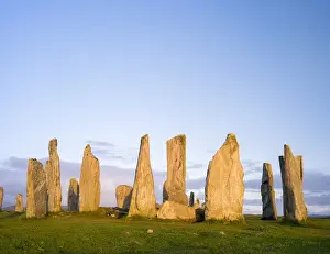 Images Dated 5th July 2014: Standing Stones of Callanish (Callanish 1) on the Isle of Lewis in the Outer Hebrides