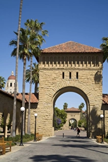 College Prints: Stanford University, Palo Alto, California, USA