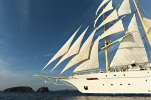 Images Dated 28th February 2013: Star Flyer sailing cruise ship, Costa Rica