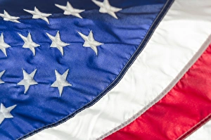 Images Dated 3rd October 2012: Stars and Stripes USA flag, Las Vegas, Nevada