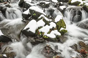 Starvation Creek near Sandy, Columbia Gorge National scenic Area, Oregon, USA