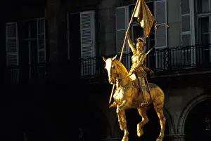 Statue of Joan of Arc; Place des Pyamides; Paris; France