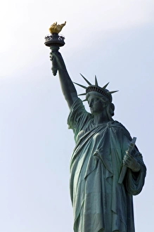 Images Dated 4th October 2008: Statue of Liberty on Liberty Island in New York City, New York