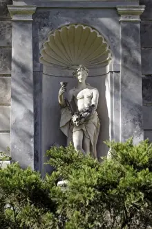 Bed And Breakfast Prints: Statue, Santa Candida property used to belong to the Urquiza family