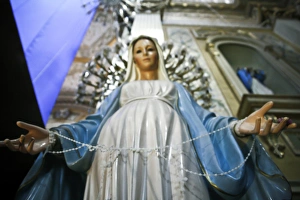 Virgin Mary Prints: Statue of the Virgin Mary, San Miguel de Allende, Mexico