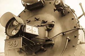 Railroad Prints: Steam engine, Grand Canyon Railway, Williams, Arizona USA