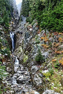 Cascade Mountain Prints: Stevens Canyon Area of Mt. Rainier National Park