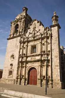 Sinaloa Prints: Stone church built in 1748, small town of Concordia near Mazatlan, Sinaloa State, Mexico
