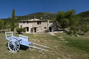 Bed And Breakfast Prints: Stone farmhouse now La Bergerie du Col D Ayen Bed and Breakfast, La Palud sur Verdon