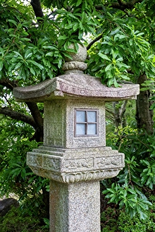 Images Dated 7th October 2024: Stone lantern, Koko-en Garden, Himeji, Japan