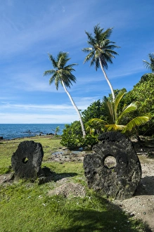 Images Dated 8th May 2011: Stone money on the island of Yap, Micronesia