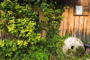 Images Dated 26th September 2014: Mill stone at Vodenica water mill, Korana Village, Plitvice Lakes National Park, Croatia