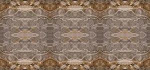 Abstract Prints: Stone wall abstract panoramic