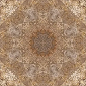 Abstract Collection: Stone wall kaleidoscope abstract