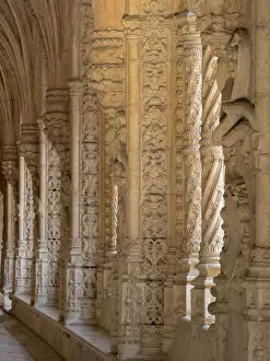 Architecture Collection: The two storied cloister. Mosteiro dos Jeronimos (Jeronimos Monastery