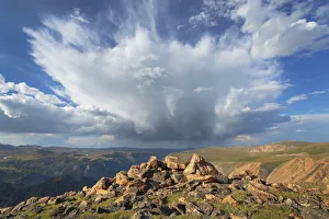 Subalpine Prints: Storm over Beartooth Mountains, Montana