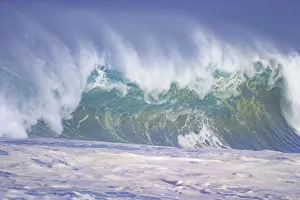 Images Dated 1979: Storm waves, North Shore, Oahu, Hawaii