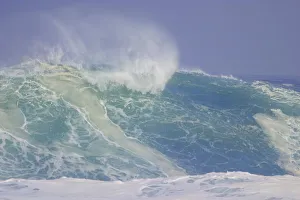 Images Dated 1979: Storm waves, North Shore, Oahu, Hawaii