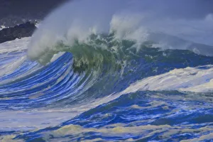 Images Dated 1979: Storm waves, North Shore, Oahu, Hawaii