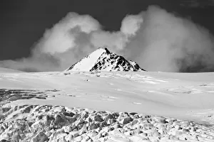 Lilliehookbreen Prints: Stormy clouds approaching the Lilliehookbreen Glacier