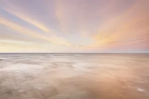 Stormy evening over Lake Superior, seen from Au Sable Point. Pictured Rocks National Lakeshore