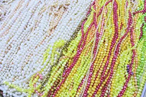Images Dated 14th July 2015: strands of fresh water pearls Store and Factory specializig in fresh water Pearls