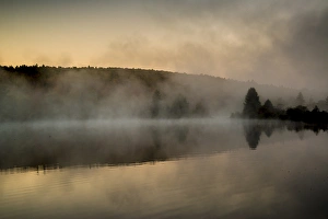 New Hampshire Prints: Streeter Pond, New Hampshire