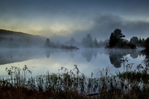 New Hampshire Prints: Streeter Pond, New Hampshire