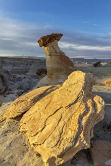Caprock Prints: Stud Horse Point near Page, Arizona, USA