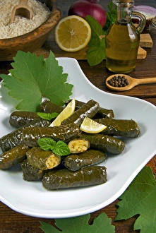 Orient Prints: Stuffed vine leaves, Dolmades, Arabic countries, Arabic cooking, Greek food, Turkish food