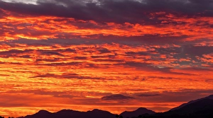 New Images March 2025 Part 2 Prints: Stunning sunrise skies over Palm Springs, California, USA