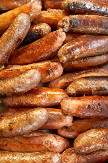 Images Dated 1st January 2006: Suasages on Barbeque