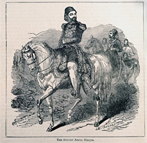 Sultan Abdul Medjid, Crimean War, 1854-1856 Turkey Copyright: AAAC Ltd Sultan Abdul Medjid, Crimean War, 1854-1856 Turkey Copyright: AAAC Ltd